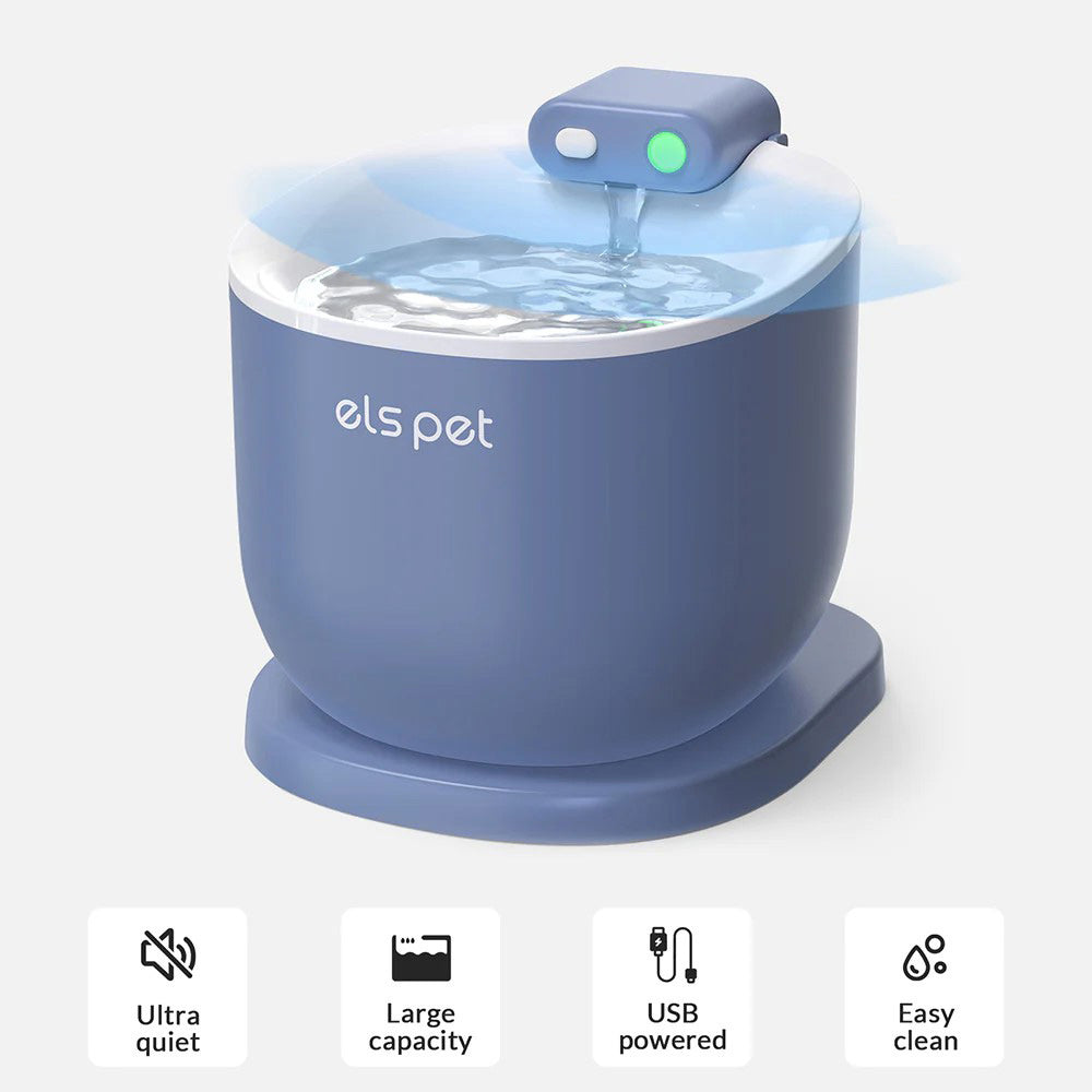 Els Pet Wireless And Automatic Cat Water Fountain HappypetHQ