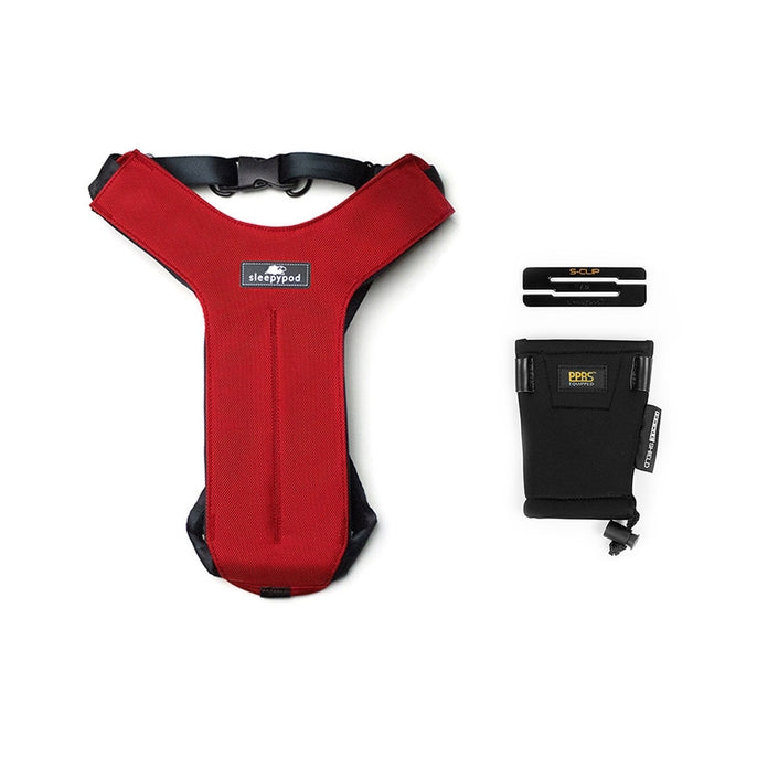 Sleepypod Clickit Sport Plus Dog Harness - Strawberry Red - Harness by Sleepypod