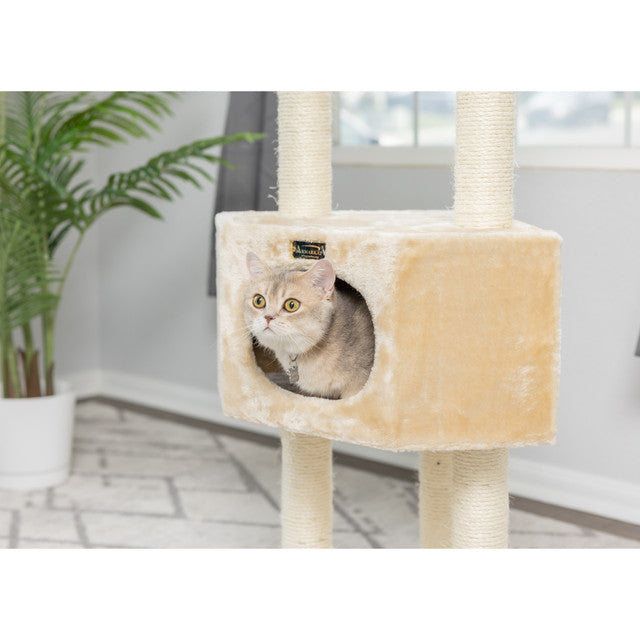 Armarkat 52" 3-Tier Real Wood Cat Tree