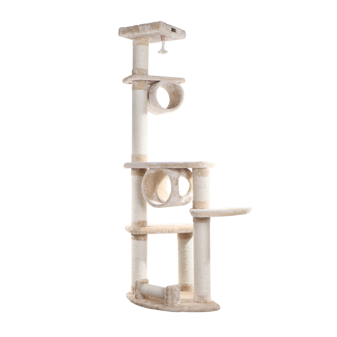 Armarkat 74" Press Wood Cat Tree with Cured Sisal Scratching Posts - - Cat Tree by Armarkat