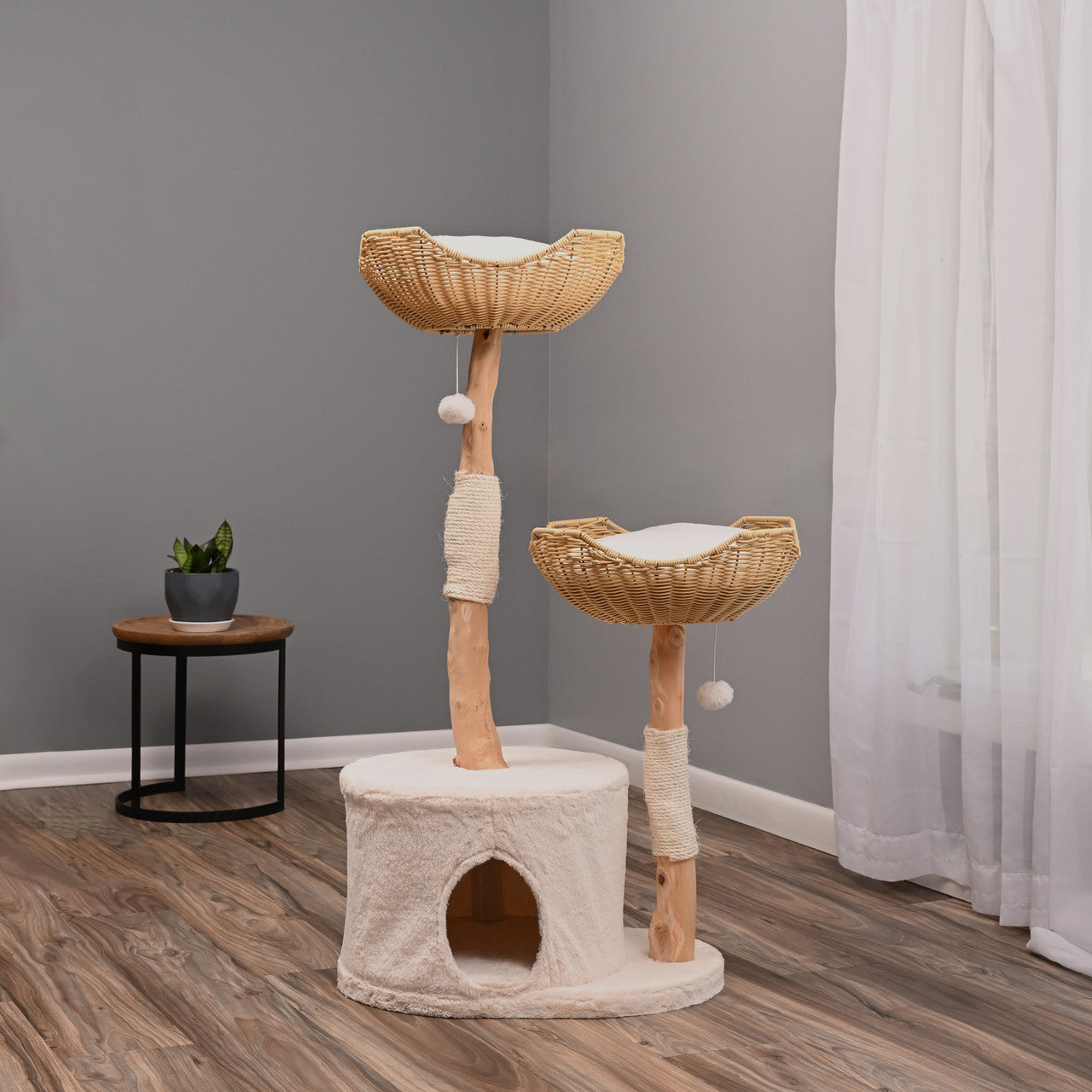 Armarkat 47" AMNI Cat Tree: All-in-One Play and Rest Station - - Cat Tree by Armarkat