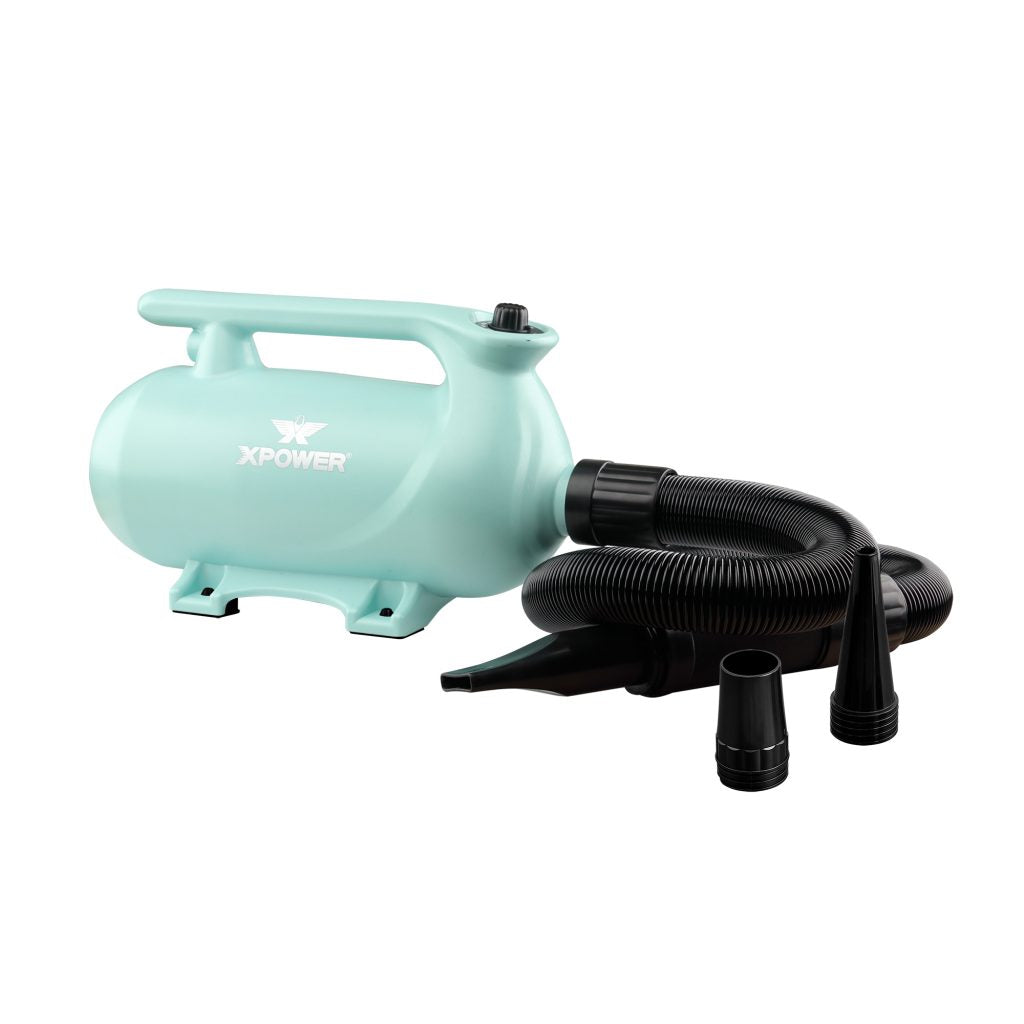 XPOWER B-163 High Velocity Pet Dryer - Green - Pet dryers by XPOWER