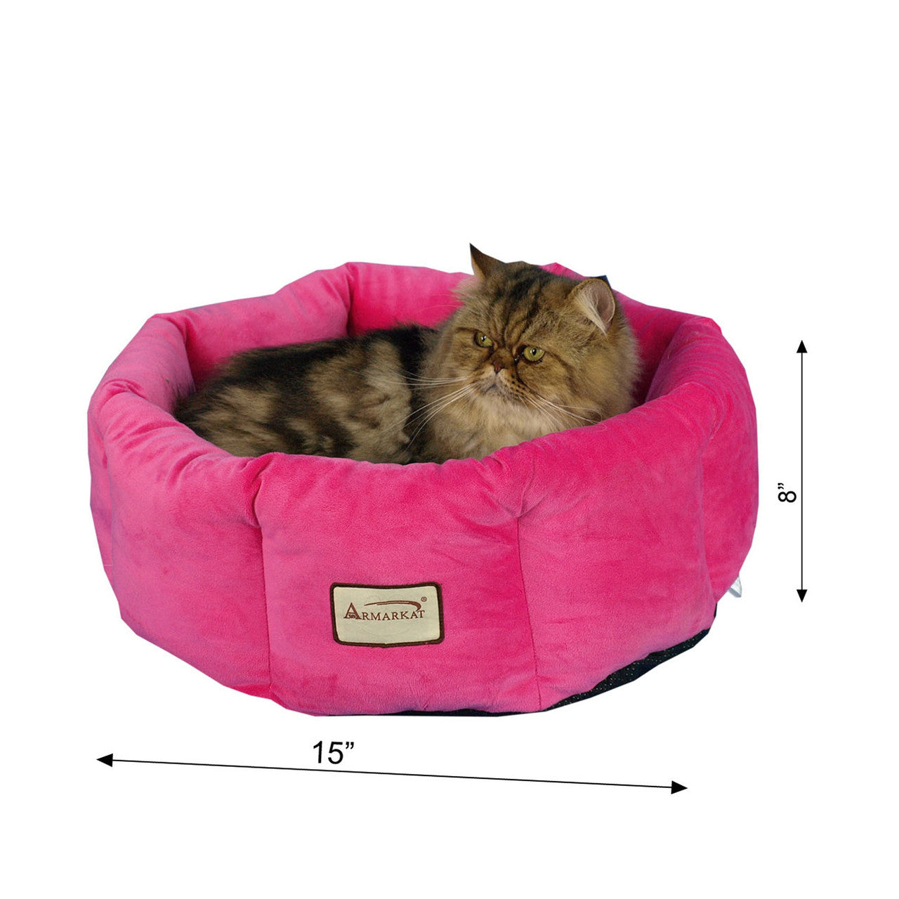 Armarkat Warm Cat Bed - Pink - - Cat Beds by Armarkat