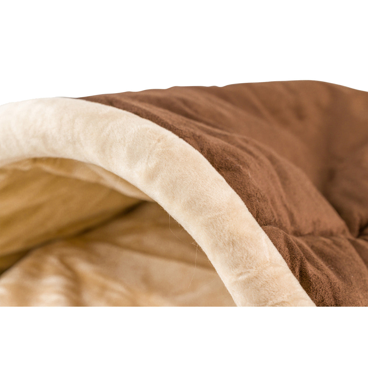 Armarkat Slipper Shape Cat Bed - Mocha/Beige - - Cat Beds by Armarkat