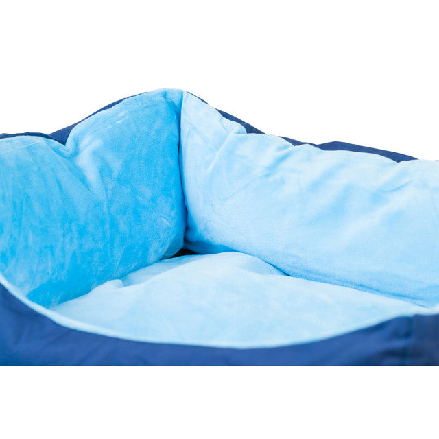 Armarkat Small Pet Bed - Navy Blue/Sky Blue - - Pet Bed by Armarkat