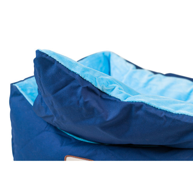 Armarkat Small Pet Bed - Navy Blue/Sky Blue - - Pet Bed by Armarkat