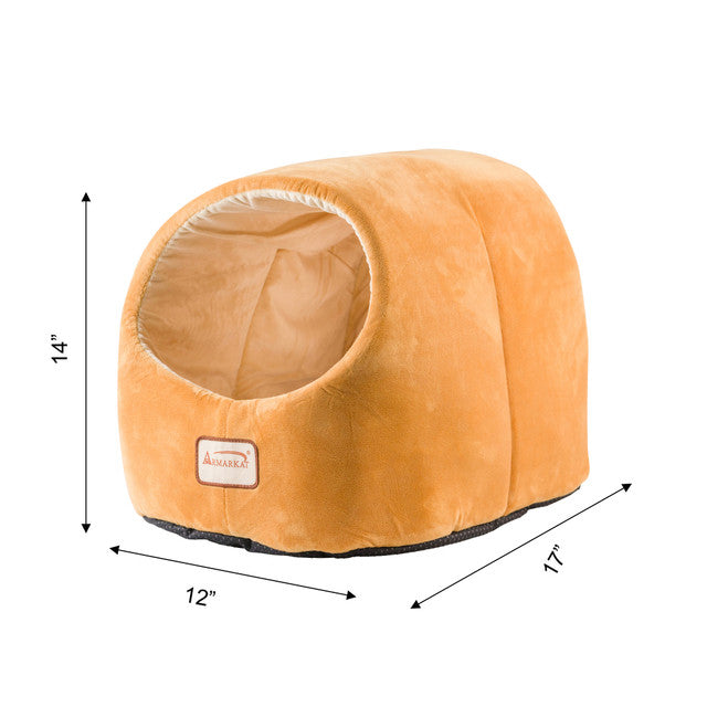 Armarkat Cat Cave - Brown/Ivory - - Cat Beds by Armarkat