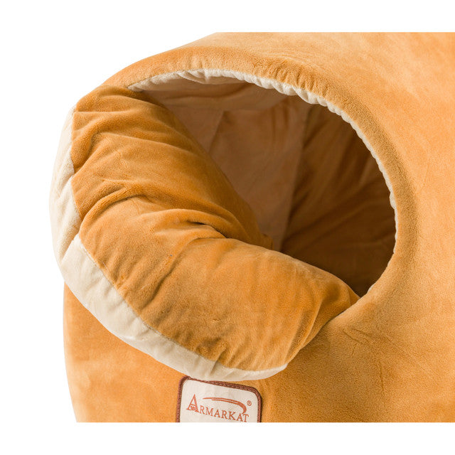 Armarkat Cat Cave - Brown/Ivory - - Cat Beds by Armarkat