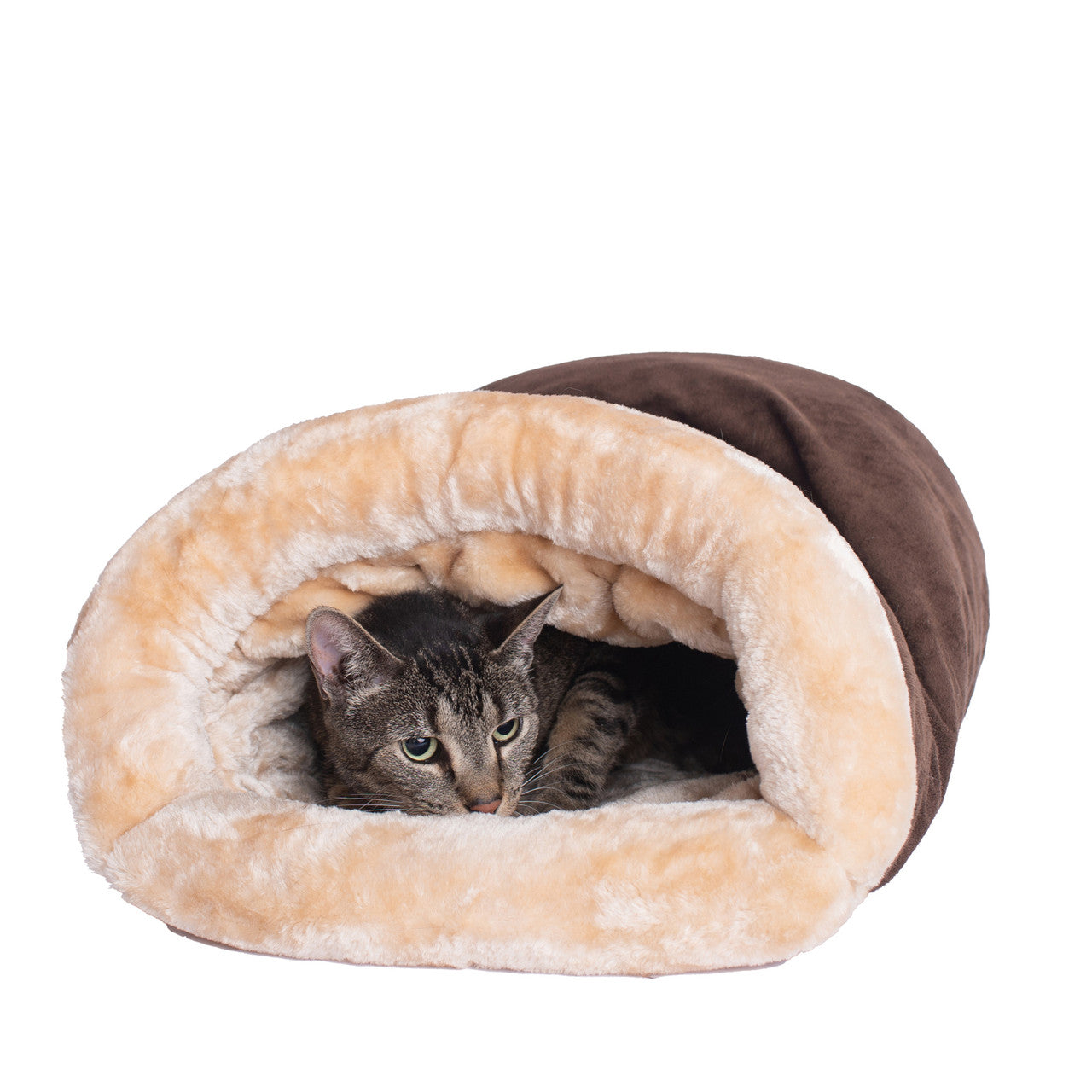 Armarkat Soft Cave/Cat Bed - Mocha - Cat Beds by Armarkat