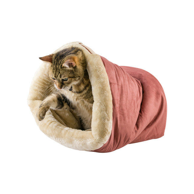 Armarkat Soft Cave/Cat Bed - Indian Red - Cat Beds by Armarkat