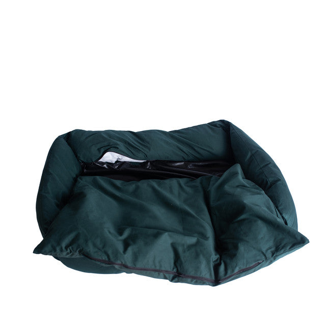 Armarkat Bolstered Large Dog Bed - Laurel Green - - Dog bed by Armarkat