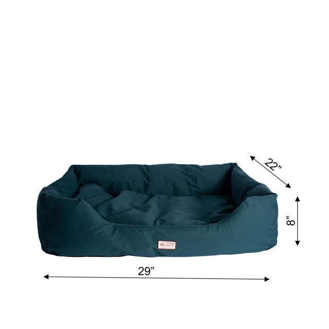 Armarkat Bolstered Large Dog Bed - Laurel Green - - Dog bed by Armarkat