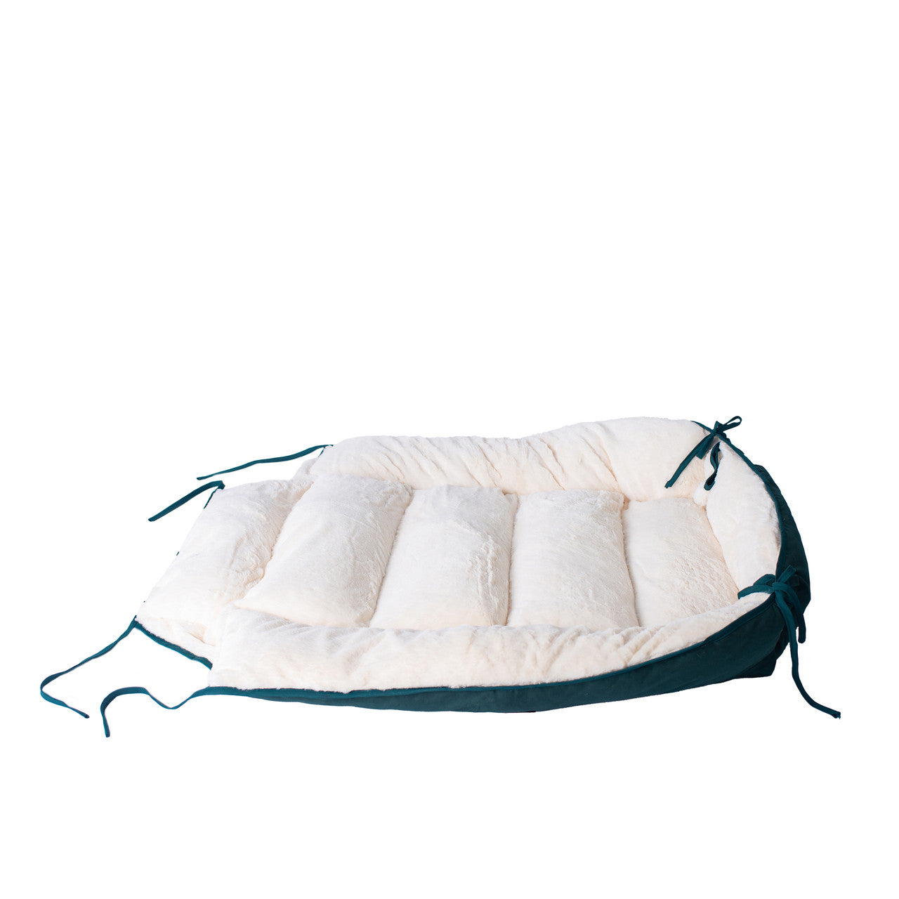Armarkat X-Large Dog Bed and Mat - Green/Ivory - - Dog bed by Armarkat