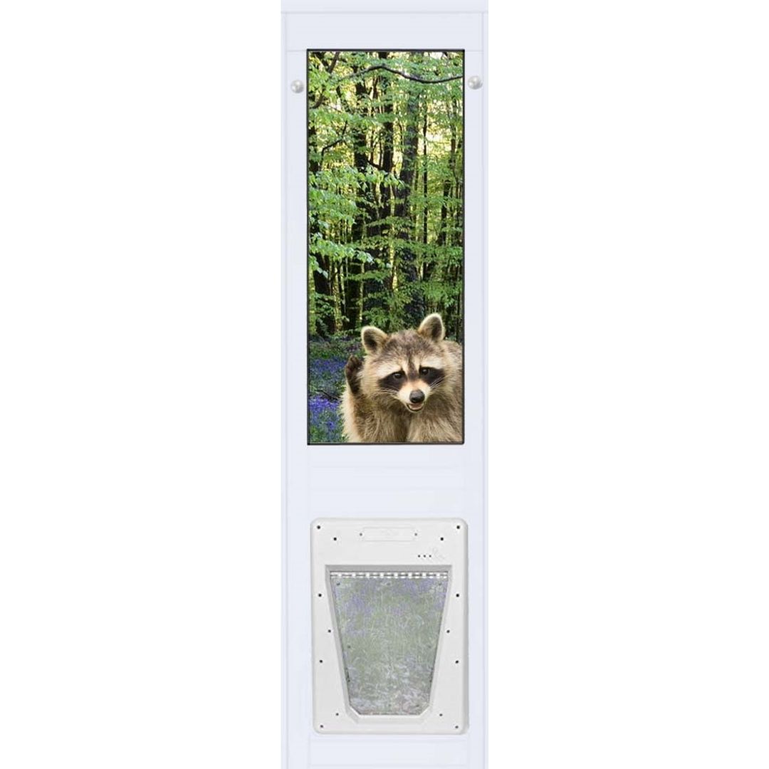 PetSafe Electronic - Security Boss Single Pane Lockable Patio Pet Door - - Pet Doors by Security Boss