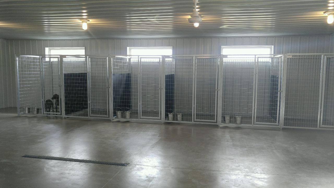 TK Products Complete 5'W Kennel w/8-3” Stainless Steel Bolt Assemblies - - Dog Kennels & Runs by TK Products