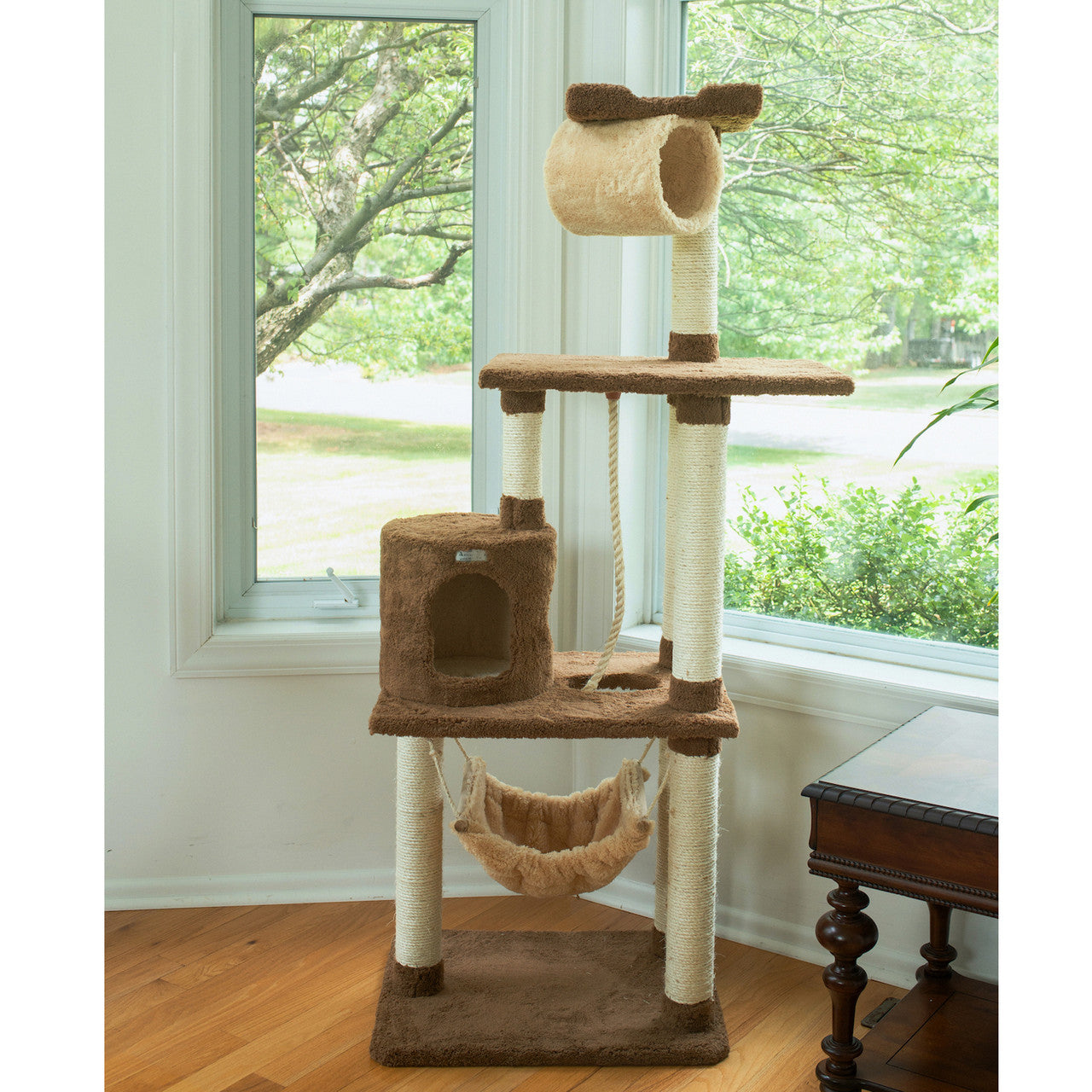 Armarkat 70" Cat Tree with Scratch Posts and Hammock - - Cat Tree by Armarkat