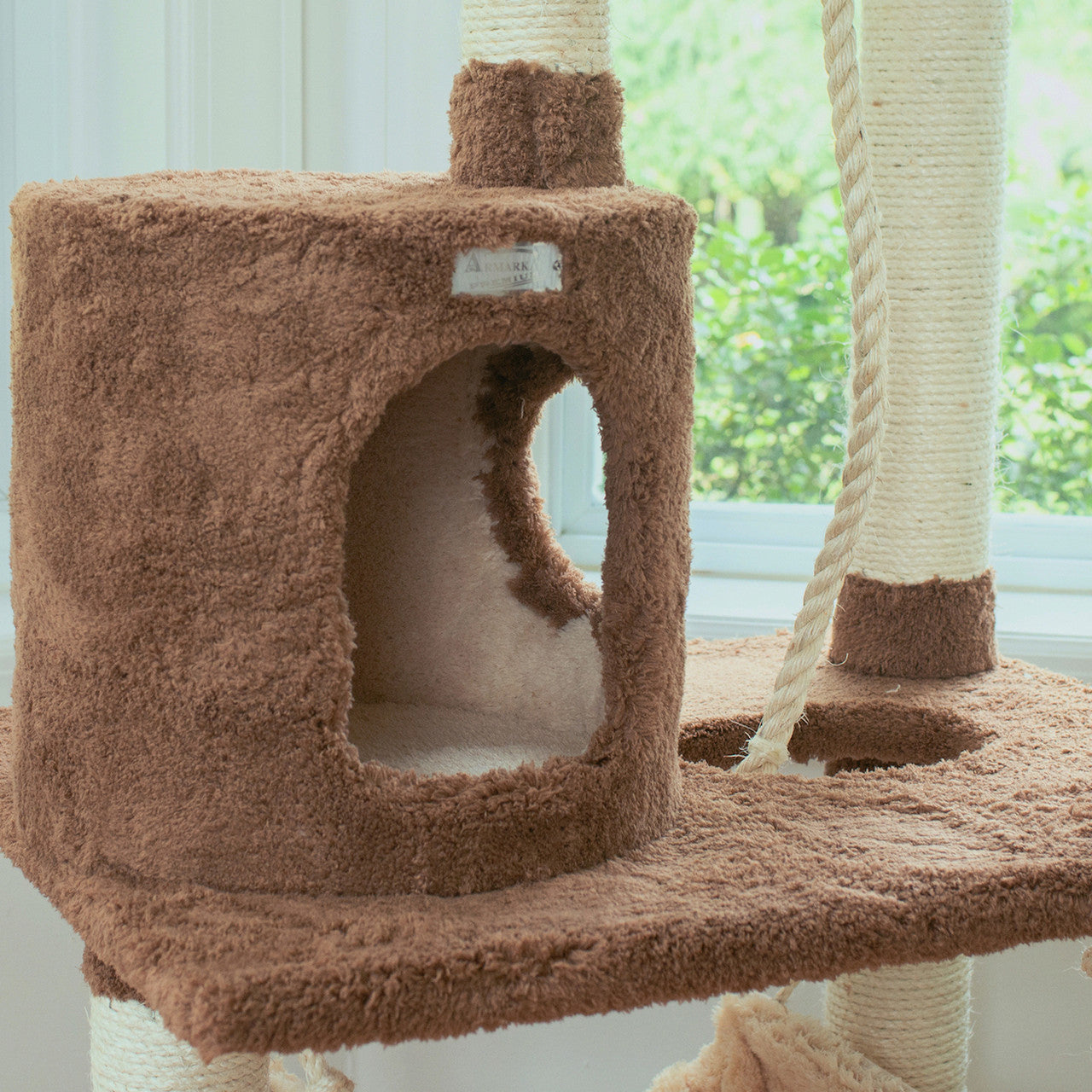 Armarkat 70" Cat Tree with Scratch Posts and Hammock - - Cat Tree by Armarkat