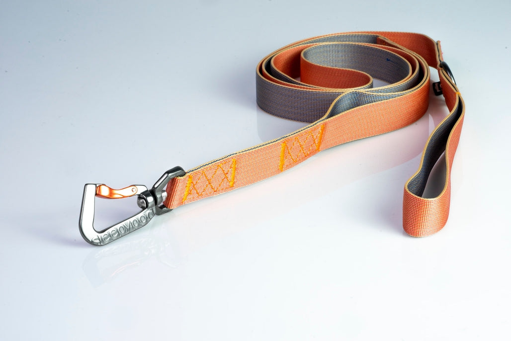 Sleepypod Power Leash - Brilliant Copper Chromaweave - Leash by Sleepypod