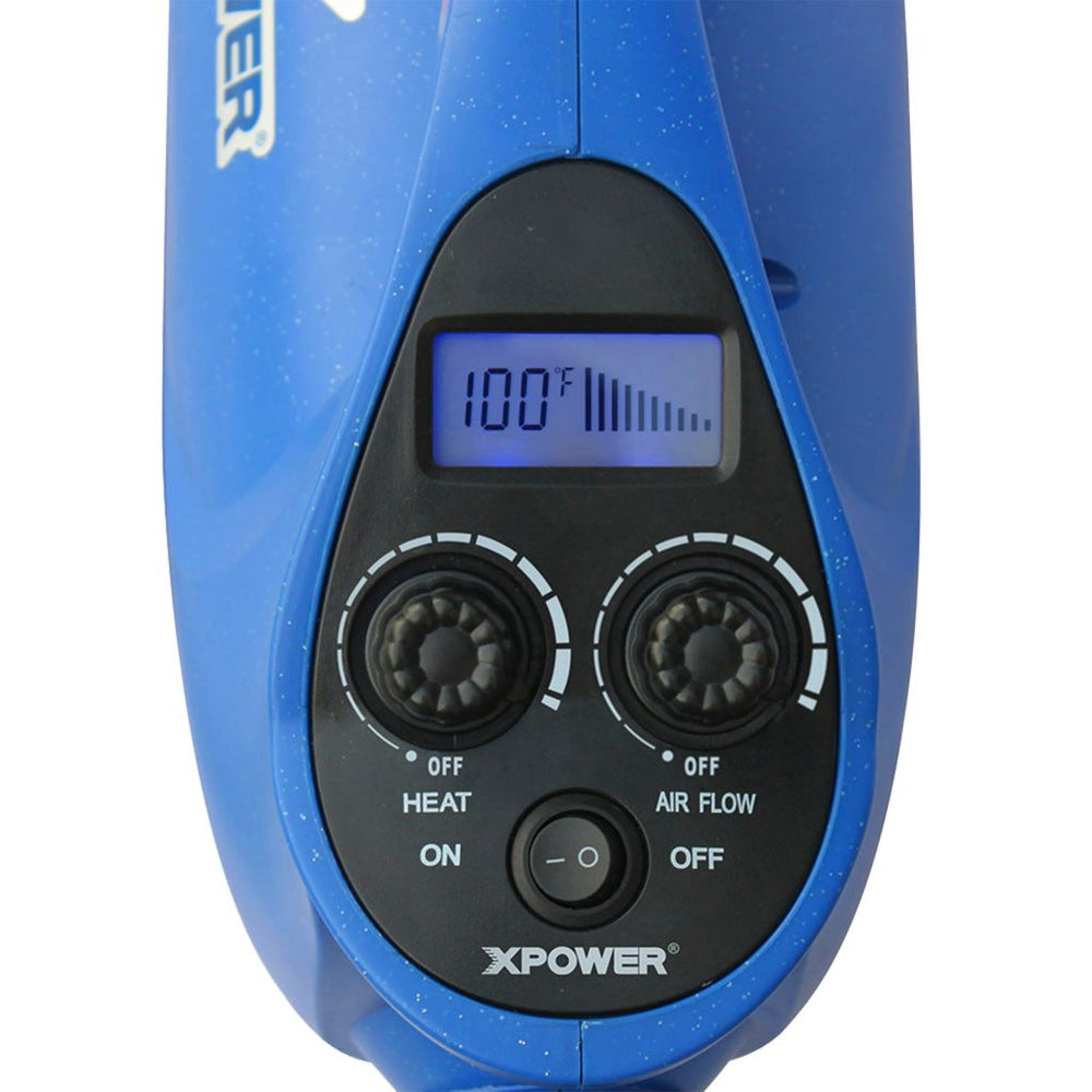 XPOWER B-8 Professional Pet Grooming Carbon Dust Free Force Dryer - - Pet dryers by XPOWER
