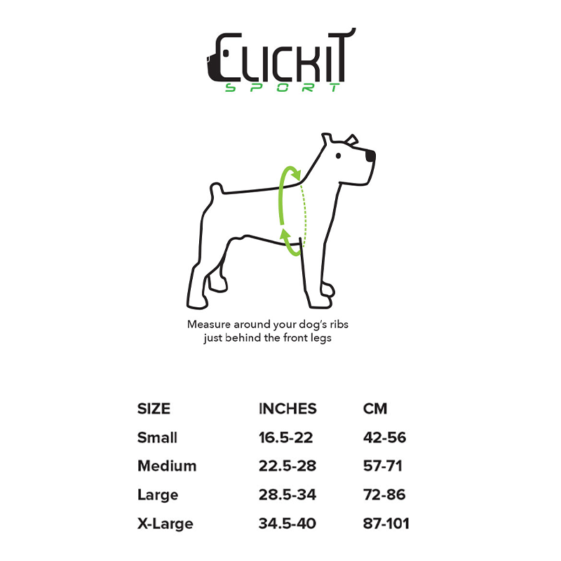 Sleepypod Clickit Sport Plus Dog Harness - - Harness by Sleepypod