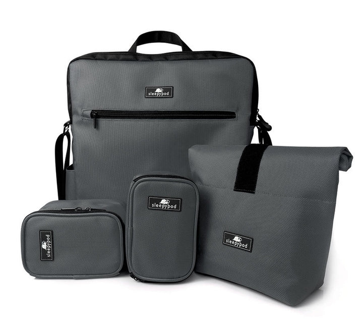 Sleepypod Go Travel Bag - Charcoal Grey - by Sleepypod