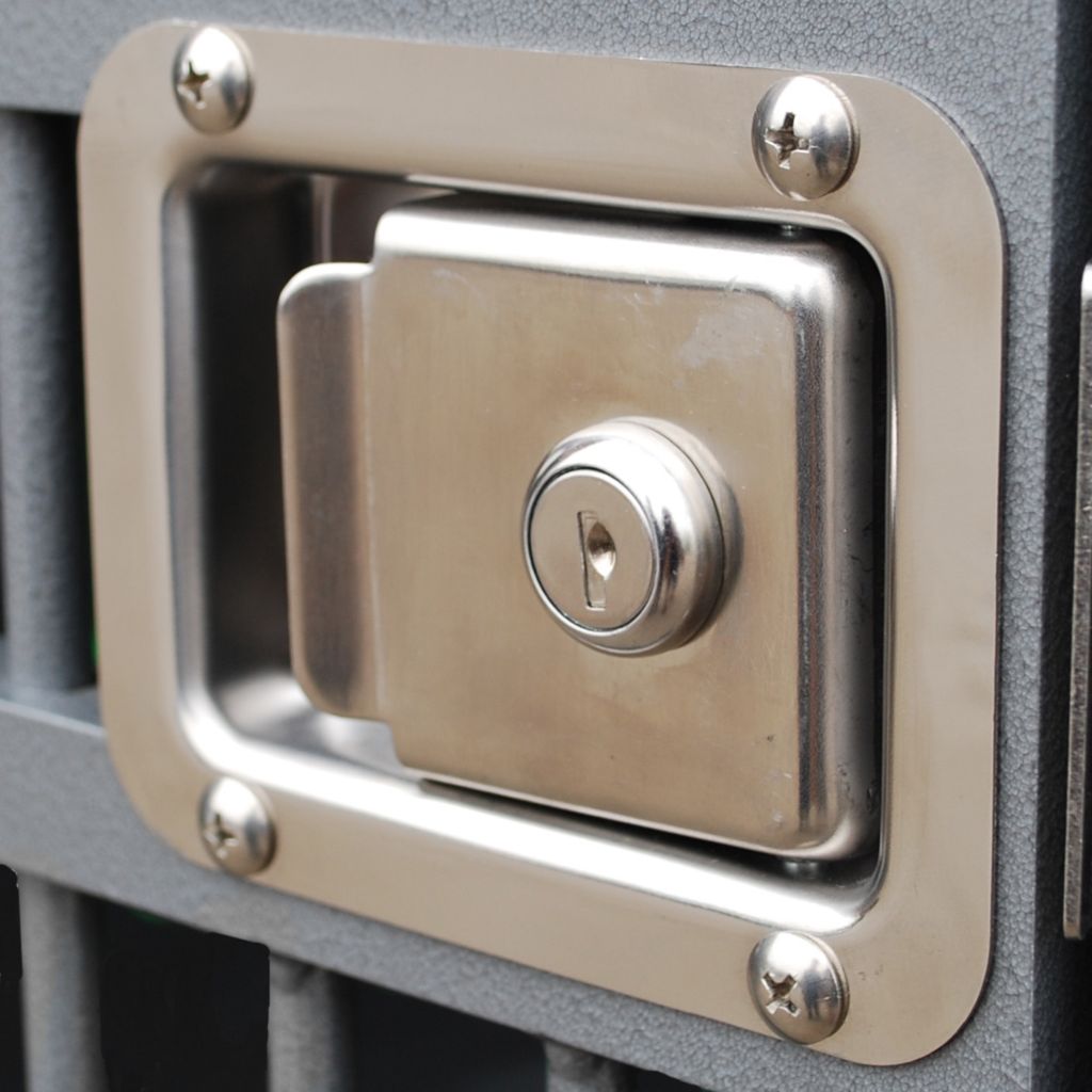 Zinger SS Locking Paddle Lock - - Crate Accessories by Zinger
