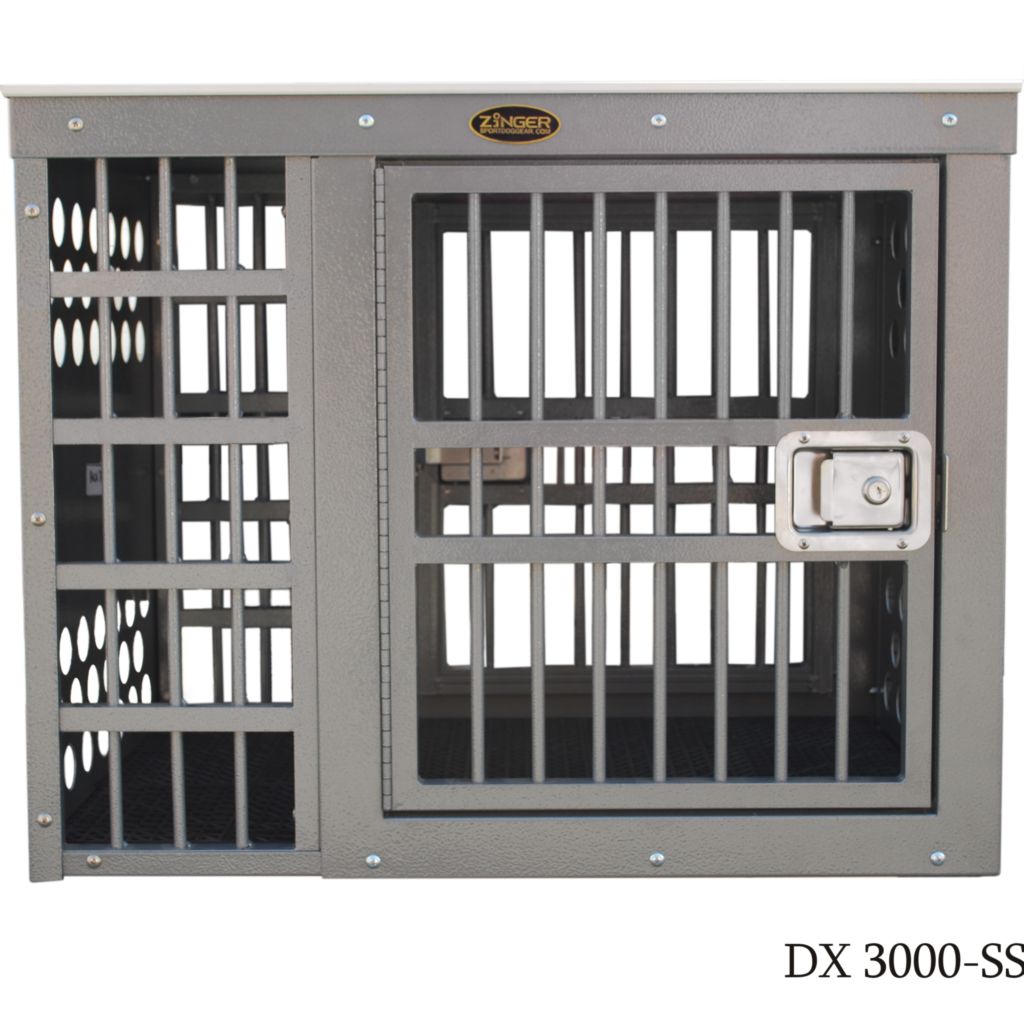 Zinger Deluxe Crate - Side/Side Entry - - Dog crates by Zinger