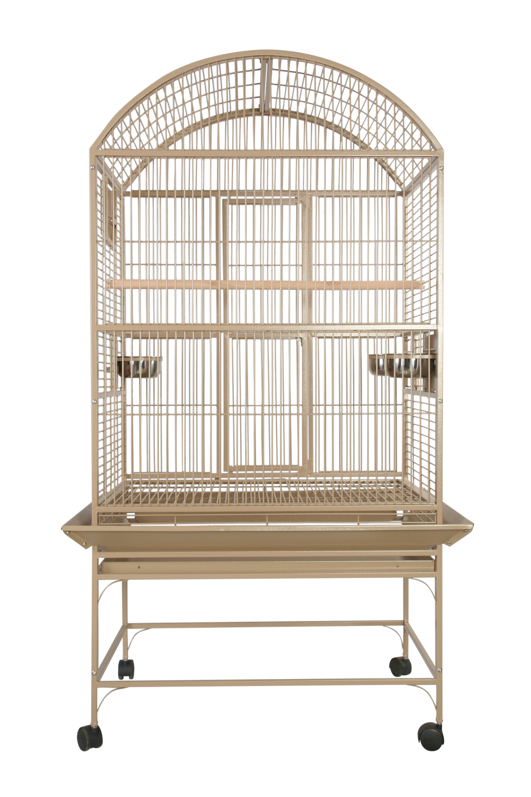 A&E Dome Top Cage with 3/4" Bar Spacing - Sandstone - Bird cages by A&E
