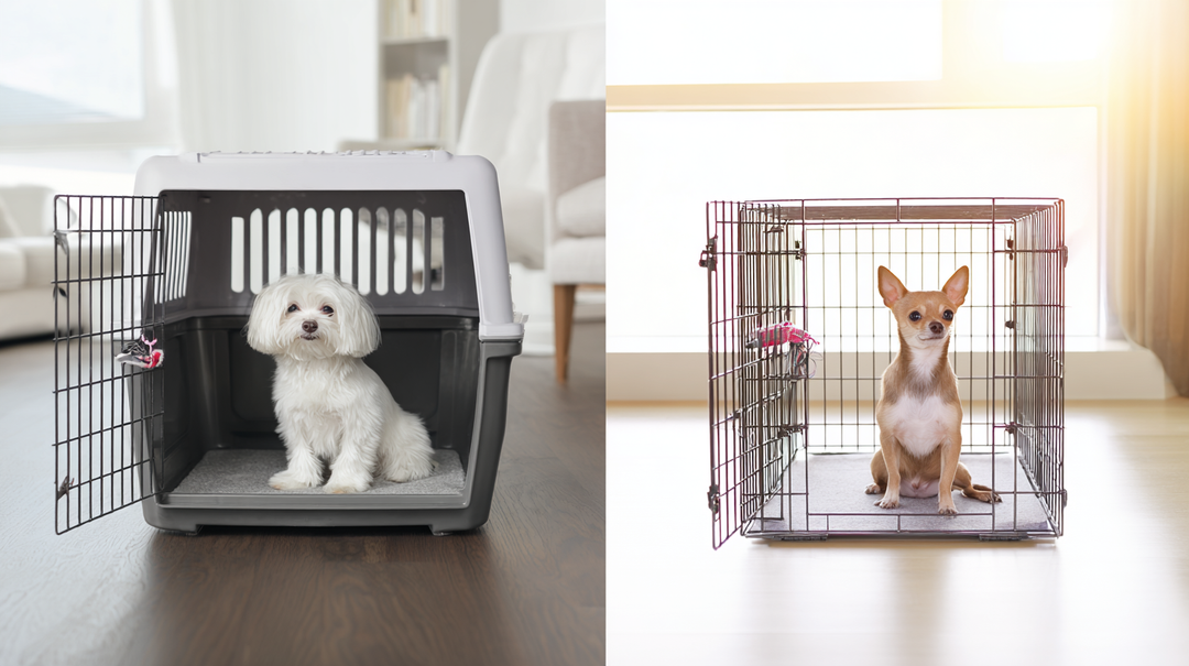 Plastic vs Wire Dog Crates — Pros & Cons