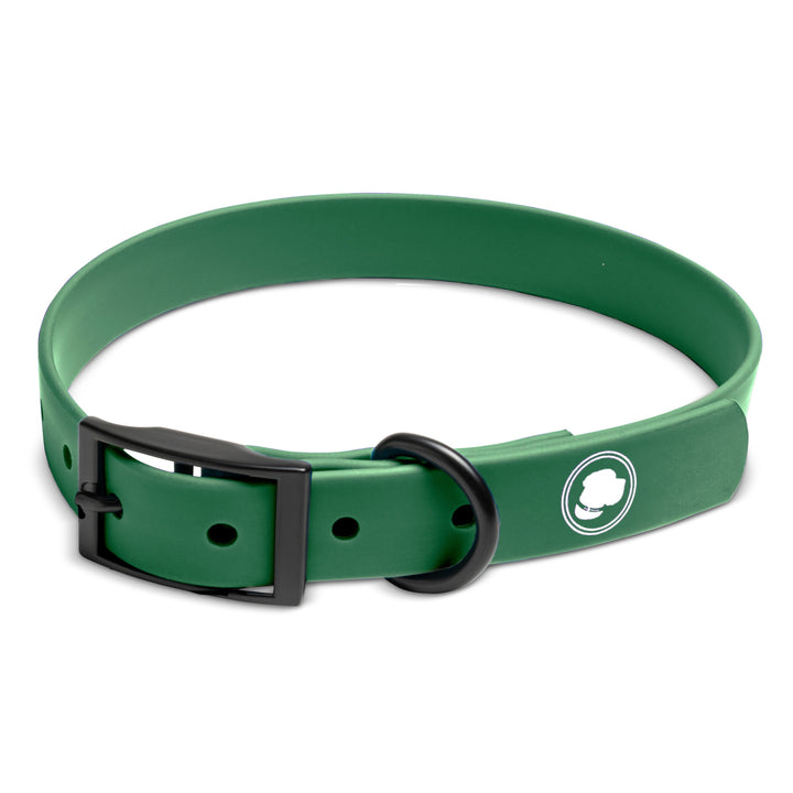 The Modern Dog Company - Clover Green Collar (Weather + Odor Resistant) - - by The Modern Dog Company Store