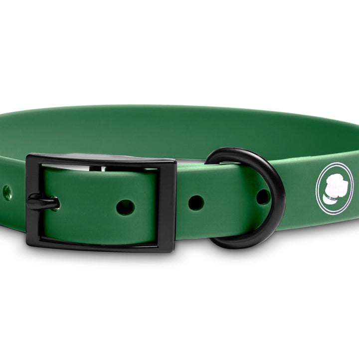 The Modern Dog Company - Clover Green Collar (Weather + Odor Resistant) - - by The Modern Dog Company Store