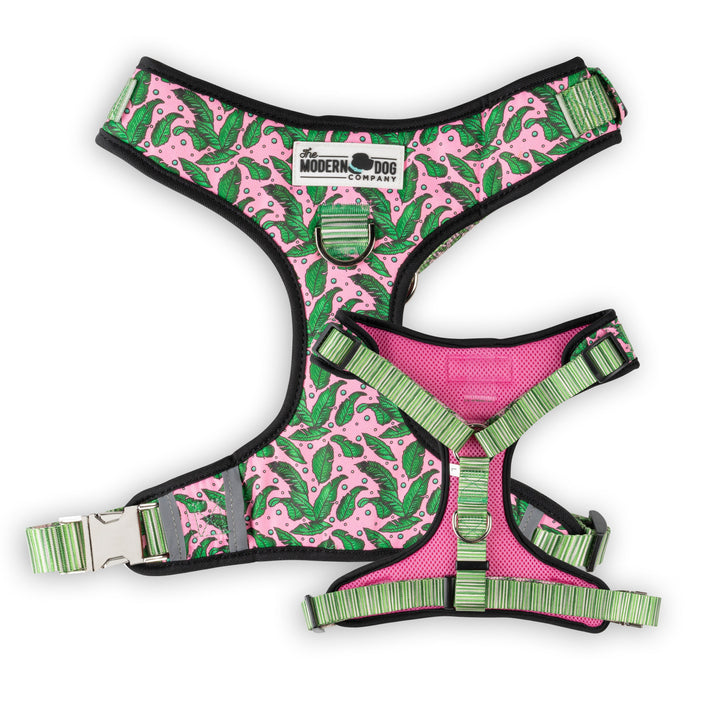 The Modern Dog Company - Pink Tropics Harness - - by The Modern Dog Company Store