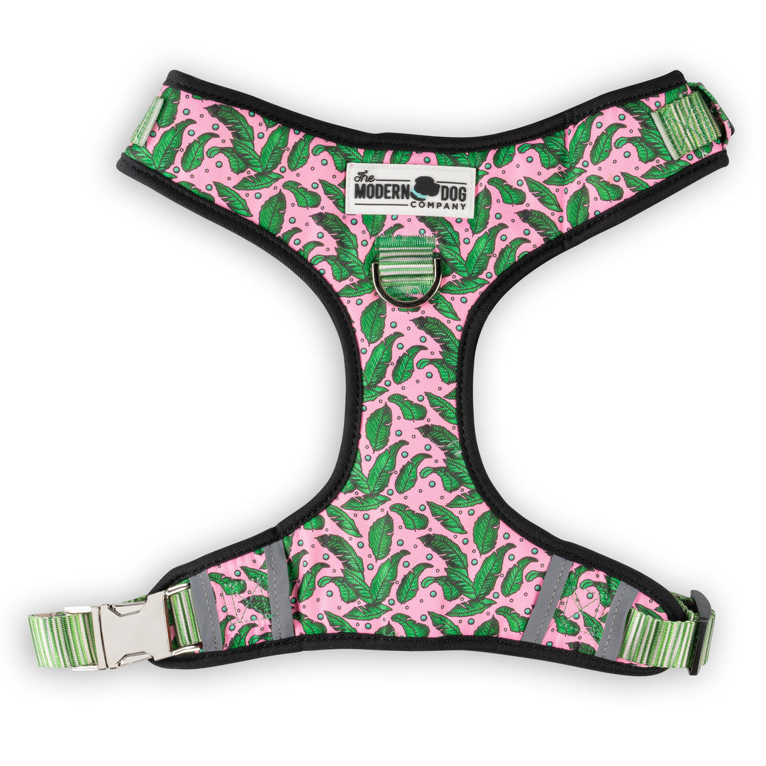 The Modern Dog Company - Pink Tropics Harness - - by The Modern Dog Company Store