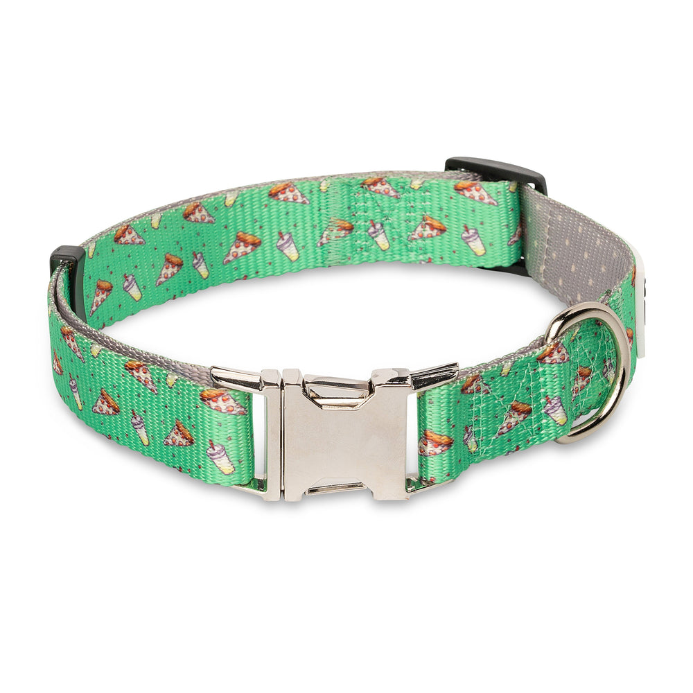 The Modern Dog Company - Pizza Party Collar - - by The Modern Dog Company Store