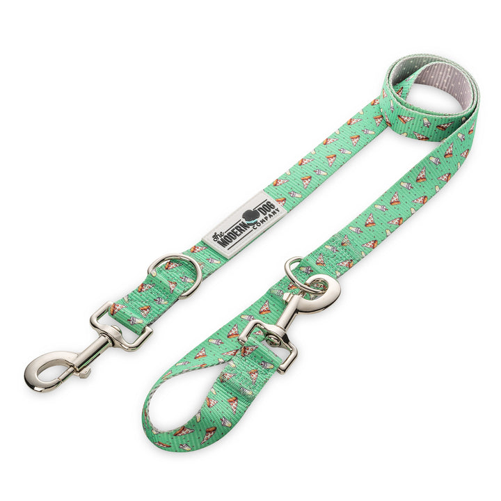 The Modern Dog Company - Pizza Party Leash - - by The Modern Dog Company Store