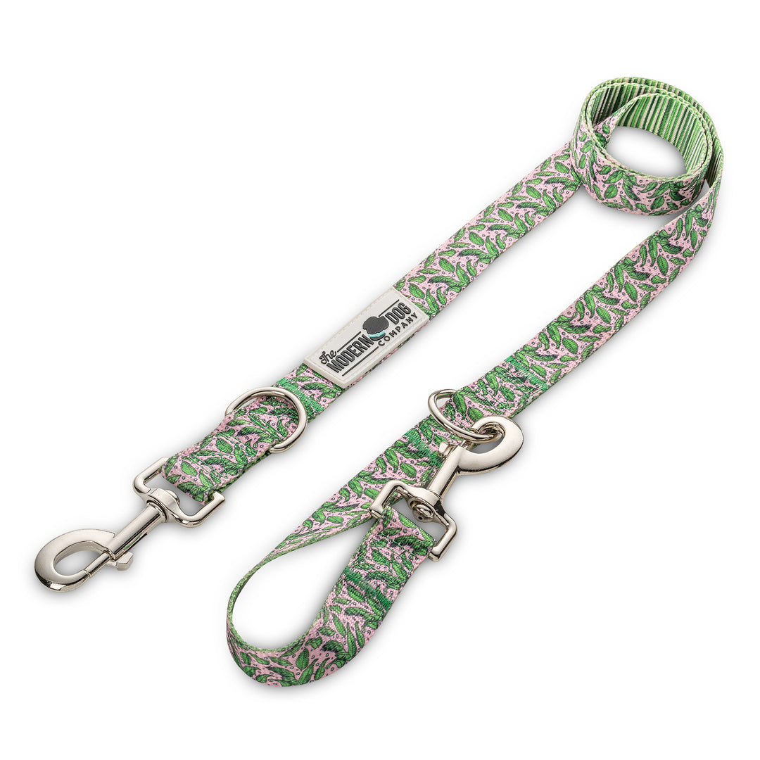 The Modern Dog Company - Pink Tropics Leash - - by The Modern Dog Company Store