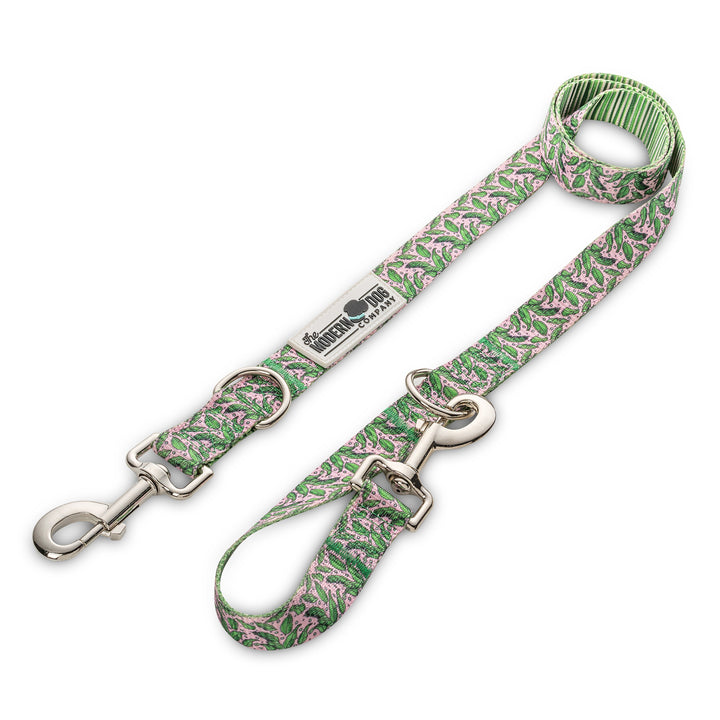 The Modern Dog Company - Pink Tropics Leash - - by The Modern Dog Company Store