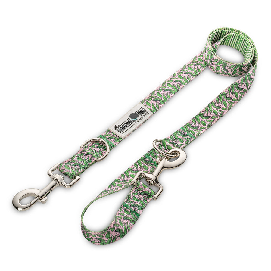The Modern Dog Company - Pink Tropics Leash - - by The Modern Dog Company Store