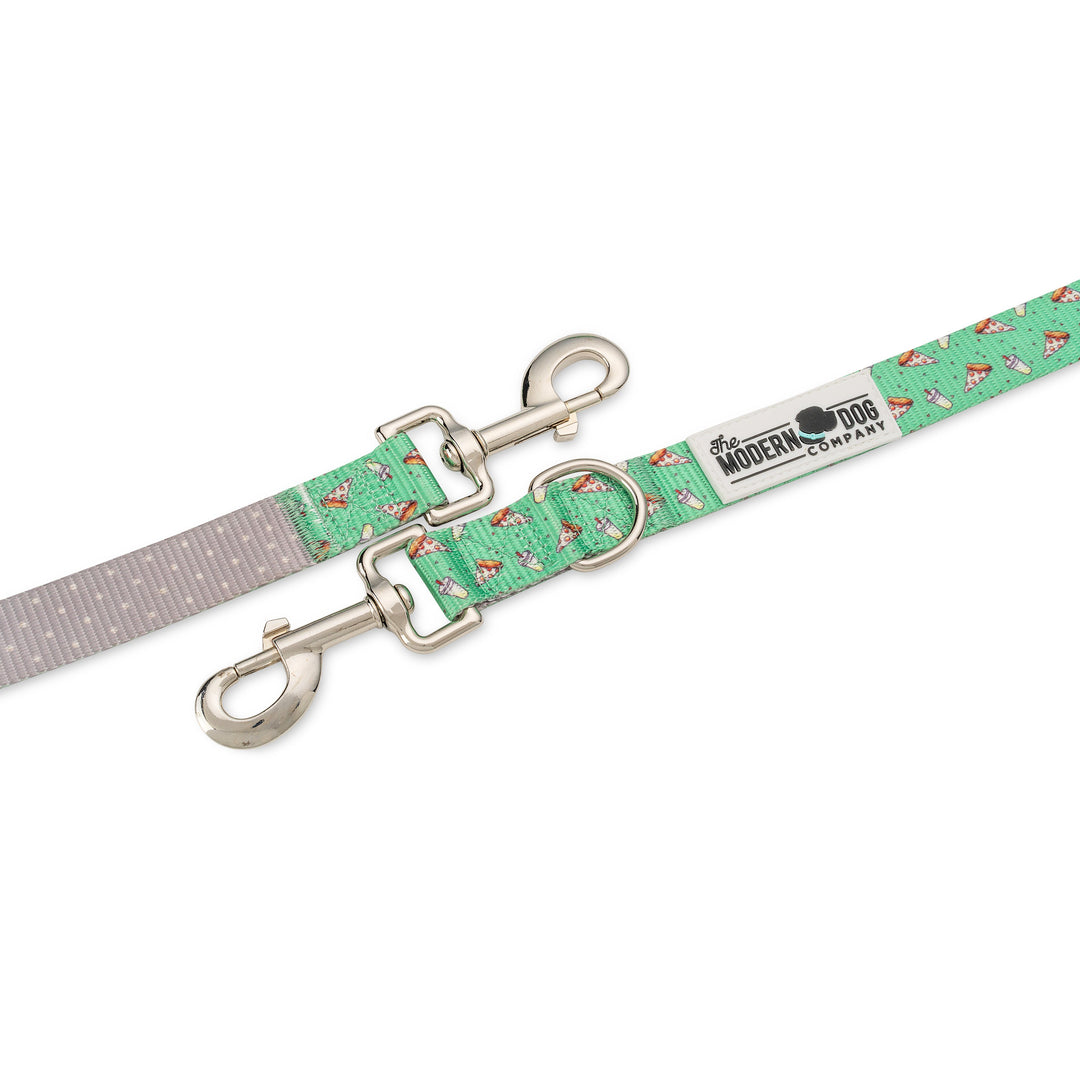 The Modern Dog Company - Pizza Party Leash - - by The Modern Dog Company Store