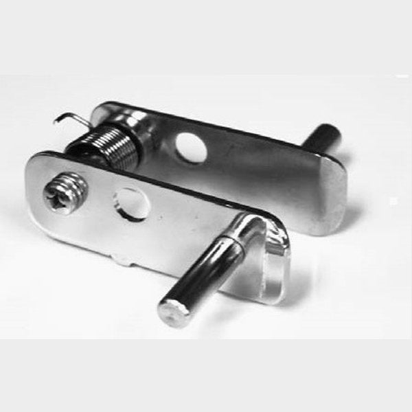 TK Products Door Handle Assembly, Stainless Steel, w/Stainless Steel Spring. - - Dog Kennels & Runs Accessories by TK Products