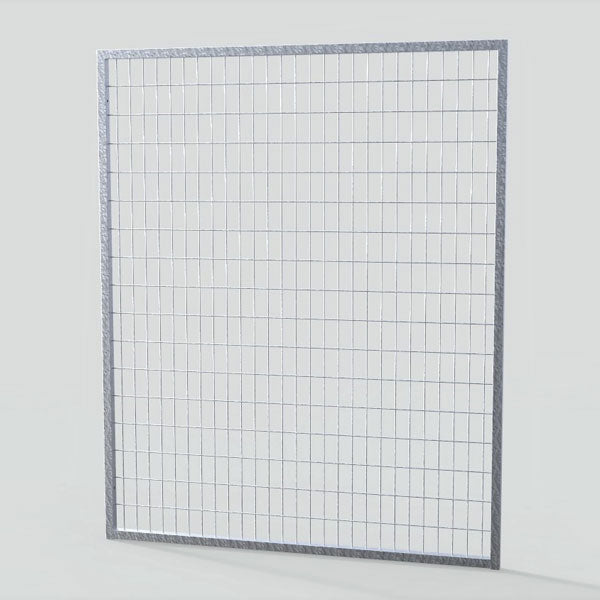 TK Products Kennel End Panel - 5’x6’ Panel - Dog Kennels & Runs Accessories by TK Products