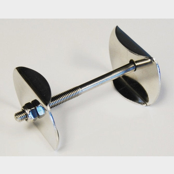 TK Products Bolt Assembly Stainless Steel, 3″, 2-washers, bolt, nut. - - Dog Kennels & Runs Accessories by TK Products
