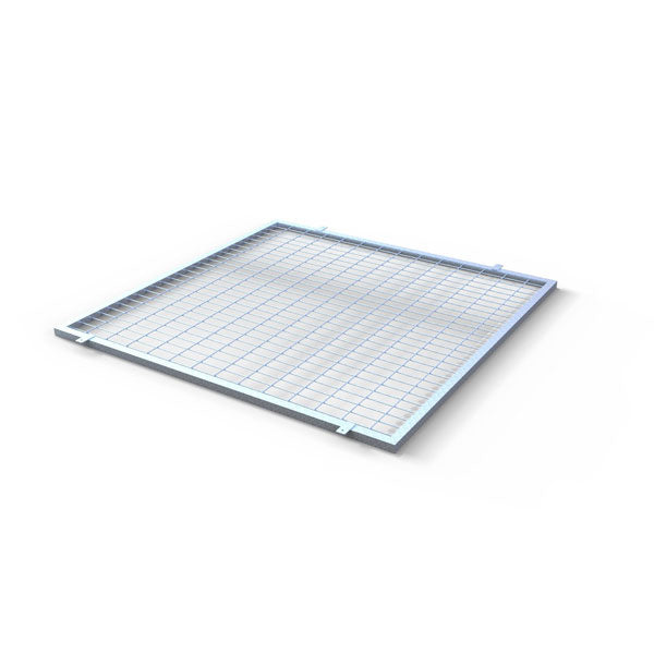 TK Products Kennel Top Mesh Panel - 5’x5’ Top Panel - Dog Kennels & Runs Accessories by TK Products
