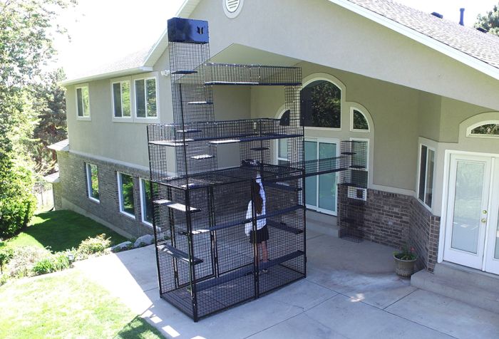 K9 Kennel Store 11-Piece Backyard Jungle - - Catio by K9 Kennel Store