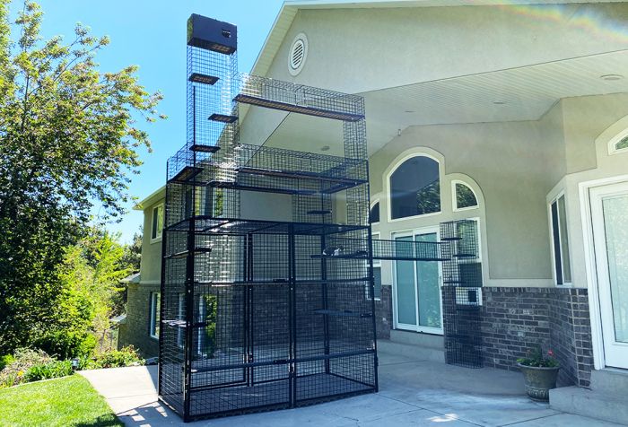 K9 Kennel Store 11-Piece Backyard Jungle - - Catio by K9 Kennel Store