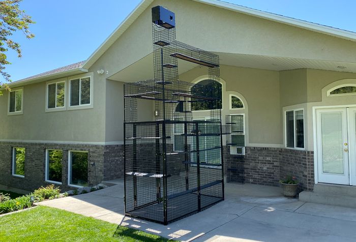 K9 Kennel Store 11-Piece Backyard Jungle - - Catio by K9 Kennel Store