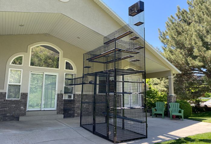 K9 Kennel Store 11-Piece Backyard Jungle - - Catio by K9 Kennel Store