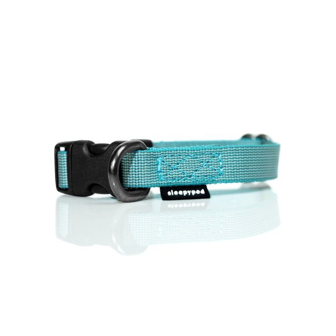 Sleepypod Everyday Collar - Blue Laggon Chromaweave - Collar by Sleepypod