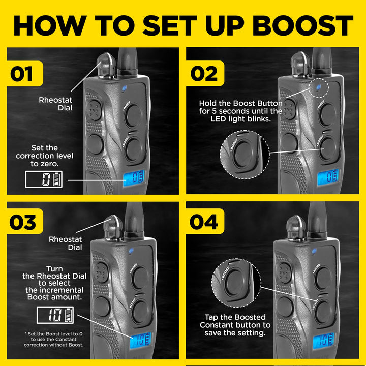 Dogtra 1900S Black Edition Boost & Lock E-Collar - - by Dogtra