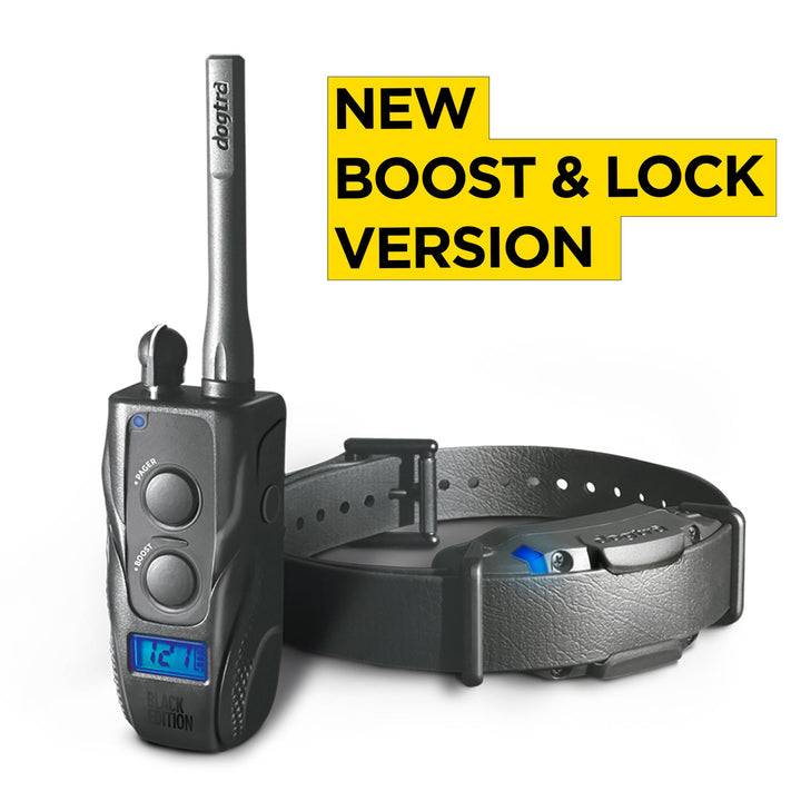 Dogtra 1900S Black Edition Boost & Lock E-Collar - - by Dogtra